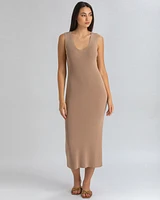 Pietro Brunelli Milano Women's Slim-Fit V-Neck Side Slit Dress Dalia