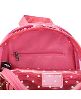 Hello Kitty Heart 10" Pink Polka Dot Women's Mini Backpack
