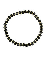 Genuine Stone Beaded Stretch Bracelet