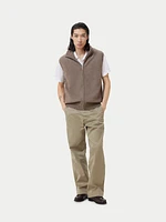 Gobi Cashmere Men's Full-Zipper Vest
