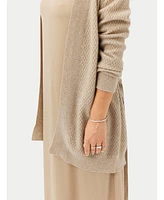 Gobi Cashmere Women's Self-Belt Cashmere Cardigan