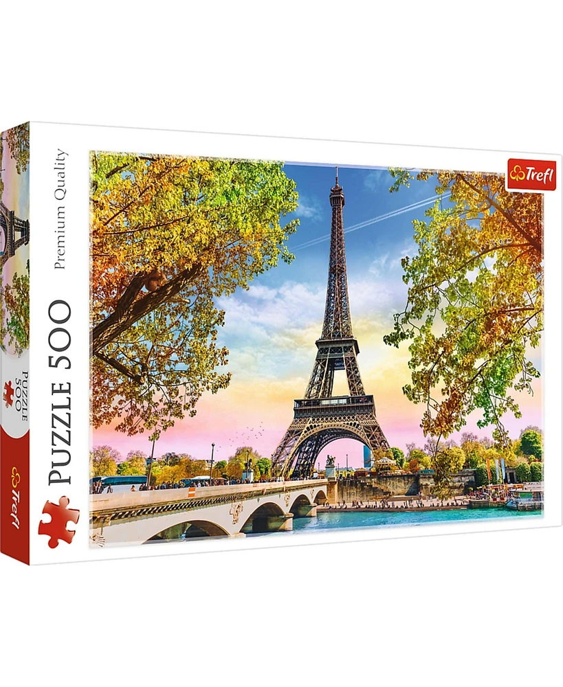 Trefl Red 500 Piece Puzzle - Romantic Paris