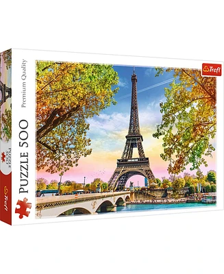 Trefl Red 500 Piece Puzzle - Romantic Paris