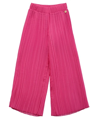 Guess Big Girls Chiffon Pleated Palazzo Pants
