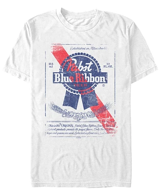 Fifth Sun Men's Pabst Layered Label Short Sleeve T-Shirt