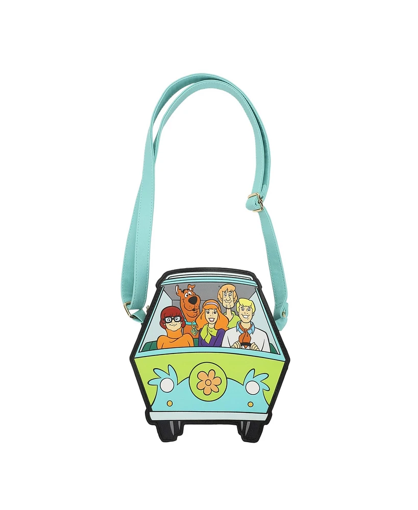 Scooby Doo Mystery Machine 8" Women's Novelty Crossbody Bag