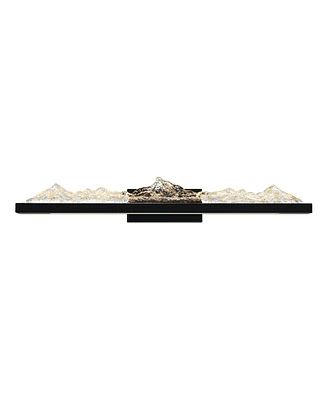 Cwi Lighting 5" Metal Himalayas Integrated Led Vanity Light