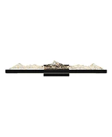 Cwi Lighting 5" Metal Himalayas Integrated Led Vanity Light