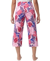 Hue Women's The Great Palms Printed Capri Pajama Pants