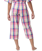 Hue Women's Seersucker Capri Pajama Pants