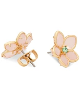 kate spade new york Gold-Tone Pastel Petals Stud Earrings