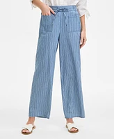 Jones New York Women's Double Patch Pocket Cotton Pants