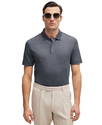 Boss by Hugo Boss Men's Mouline Regular-Fit Polo Shirt