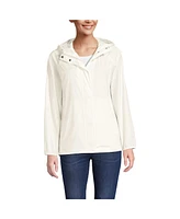 Lands' End Women's Packable Water Resistant Upf 50 Windbreaker Jacket