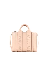Pre-Owned Chloe Small Woody Convertible Tote Leather