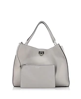 Pre-Owned Salvatore Ferragamo Large Trifolio Tote Leather