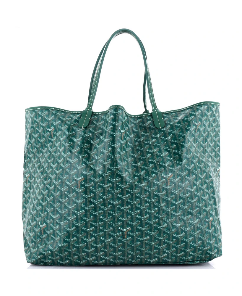 Pre-Owned Goyard Gm Saint Louis Tote Coated Canvas