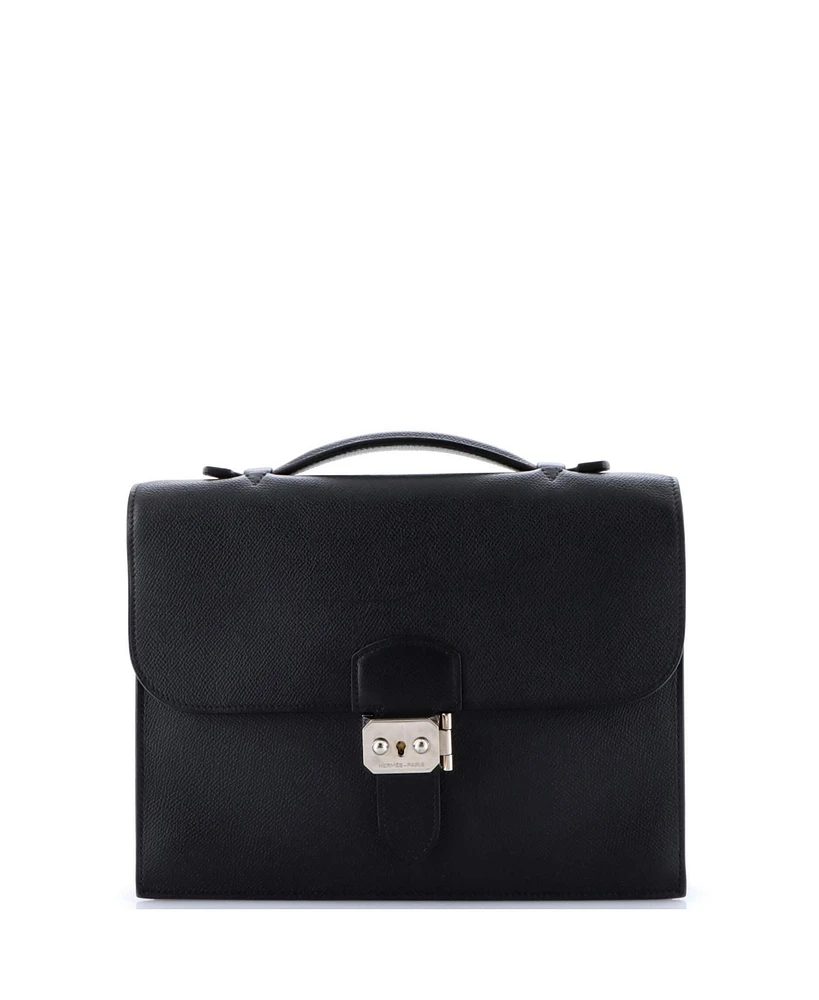 Pre-Owned Hermes 27 Sac a Depeches Bag Epsom