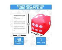 Quokka Giant Outdoor Games for Kids Ages 8-12 - Fun Family Game for Kids & Adults with Jumbo Dice