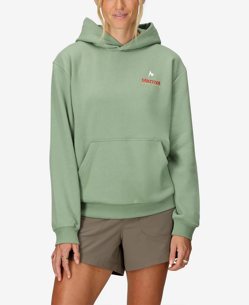 Marmot Women's For Life Graphic Hoodie Shirt