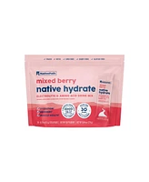 NativePath Native Hydrate Stick Packs, Sugar Free Electrolytes Powder with BCAAs, Mixed Berry Hydration, Keto & Paleo Friendly, 30 Servings