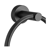 Wall-Mount Towel Ring & Toilet Paper Holder – Stainless Steel Design