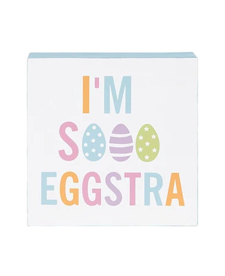 I'm Eggstra Shelf Block