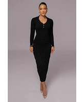 Jluxlabel Women's Ashley Collared Top