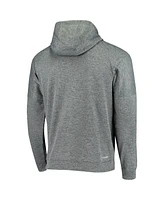 Adidas Men's Heathered Black D.c. United Ti Pullover Hoodie