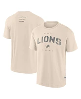 Fanatics Men's Cream Detroit Lions Elements Weathered Tonal Future Ground T-Shirt