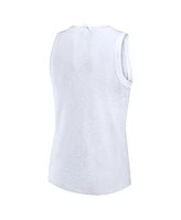 Fanatics Women's White Texas Longhorns Activate Slub Tank Top