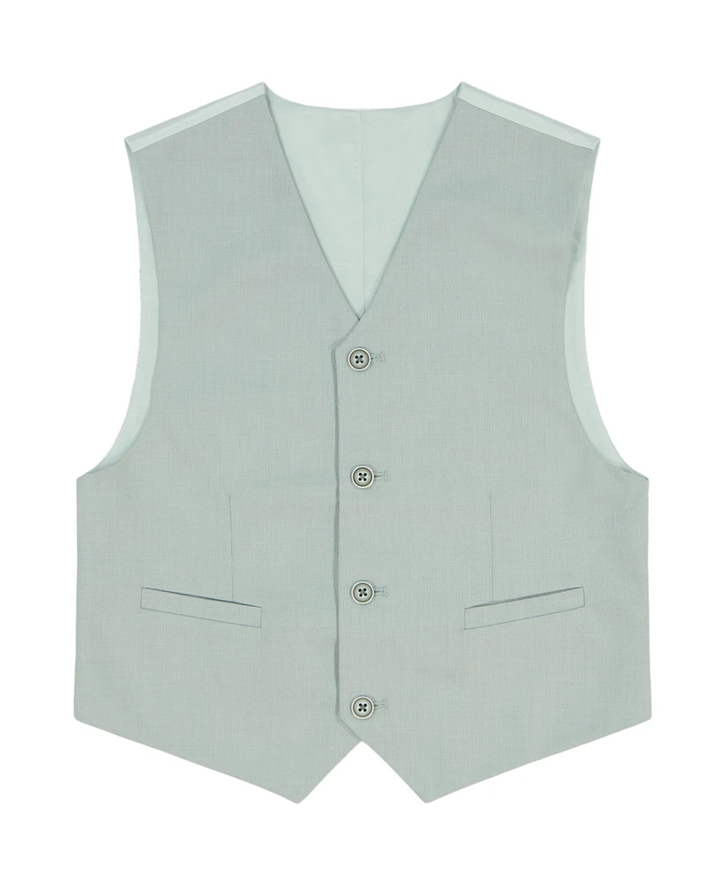 Calvin Klein Big Boys Stretch Tick Weave Vest