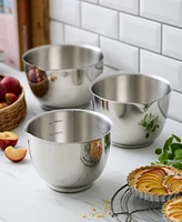 Rosti Steel 3-Piece Mixing Bowl Set