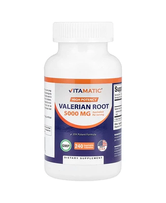 Vitamatic Valerian Root High Potency 5 000 mg