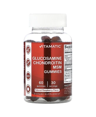 Vitamatic Glucosamine Chondroitin Gummies with Msm & Vitamin E - Joint Support