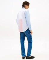 Tommy Hilfiger Men's Relaxed-Fit Colorblocked Shirt