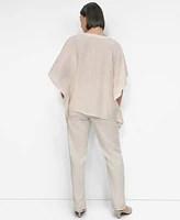 Dkny Women's Flowy Voile Top