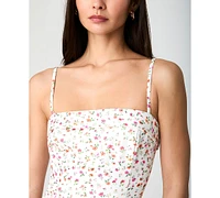 French Connection Women's Echo Crepe Strappy Midi Dress