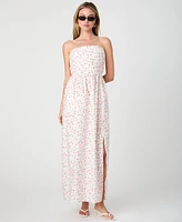 French Connection Women's Nomi Cotton Strapless Dress