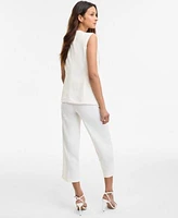 Anne Klein Womens Vest Pull On Pants