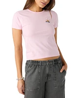 O'Neill Juniors' At Dusk Cotton Logo Skimmer T-Shirt