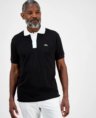 Lacoste Men's Classic Fit Petit Pique Short Sleeve Polo Shirt