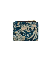 Patricia Nash Cassis Id Small Printed Leather Wallet