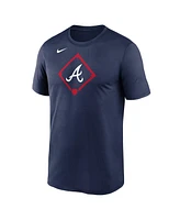 Nike Men's Navy Atlanta Braves Icon Legend Performance T-Shirt