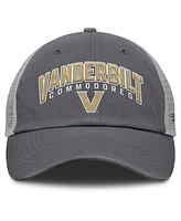 Fanatics Men's Charcoal Vanderbilt Commodores Ionic Trucker Adjustable Hat