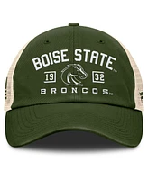 Fanatics Men's Olive Boise State Broncos Oht Military Appreciation Frontier Trucker Adjustable Hat