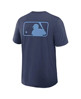Nike Men's Navy Tampa Bay Rays Authentic Collection Early Work Tri-Blend Performance T-Shirt
