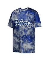 Outerstuff Big Boys and Girls Royal/Gray Los Angeles Dodgers Pinch Hitter T-Shirt