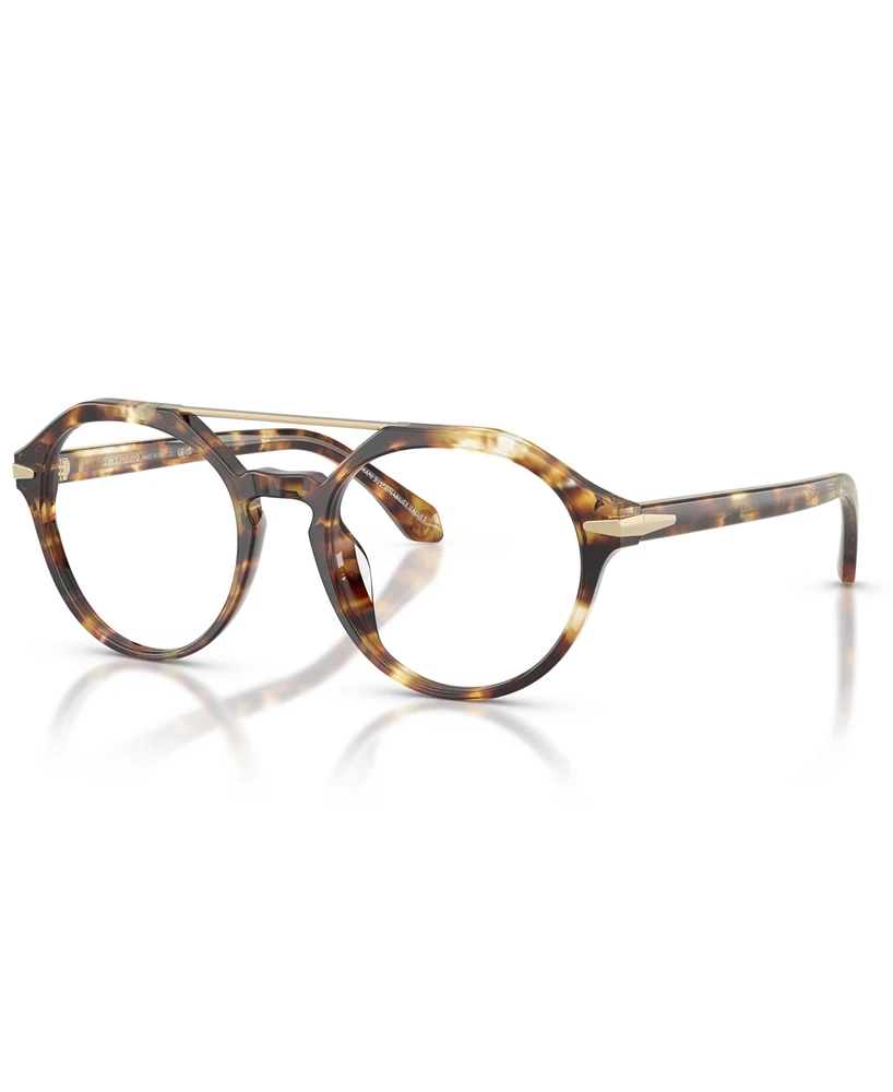 Giorgio Armani Men's Round Eyeglasses