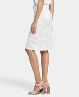 Nydj Women's High Rise Waist Skirt